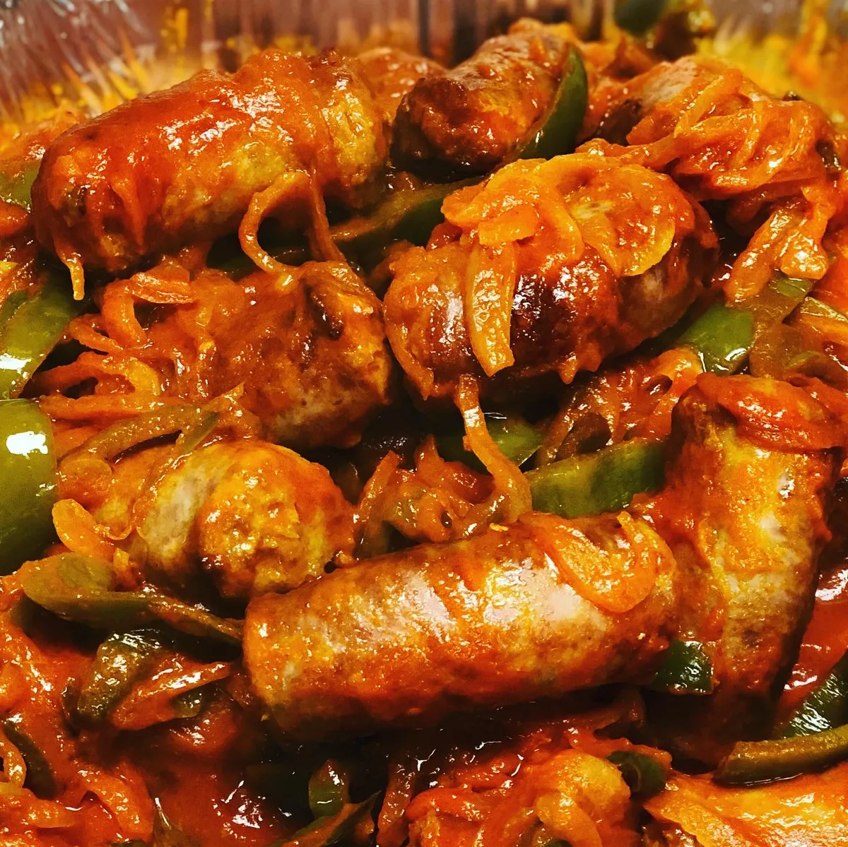 Sausage, Peppers, and Onions
