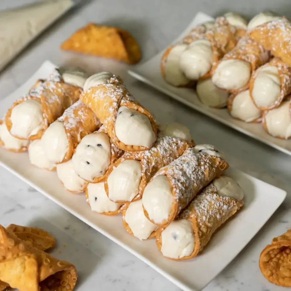 Mini Sicilian Cannolis