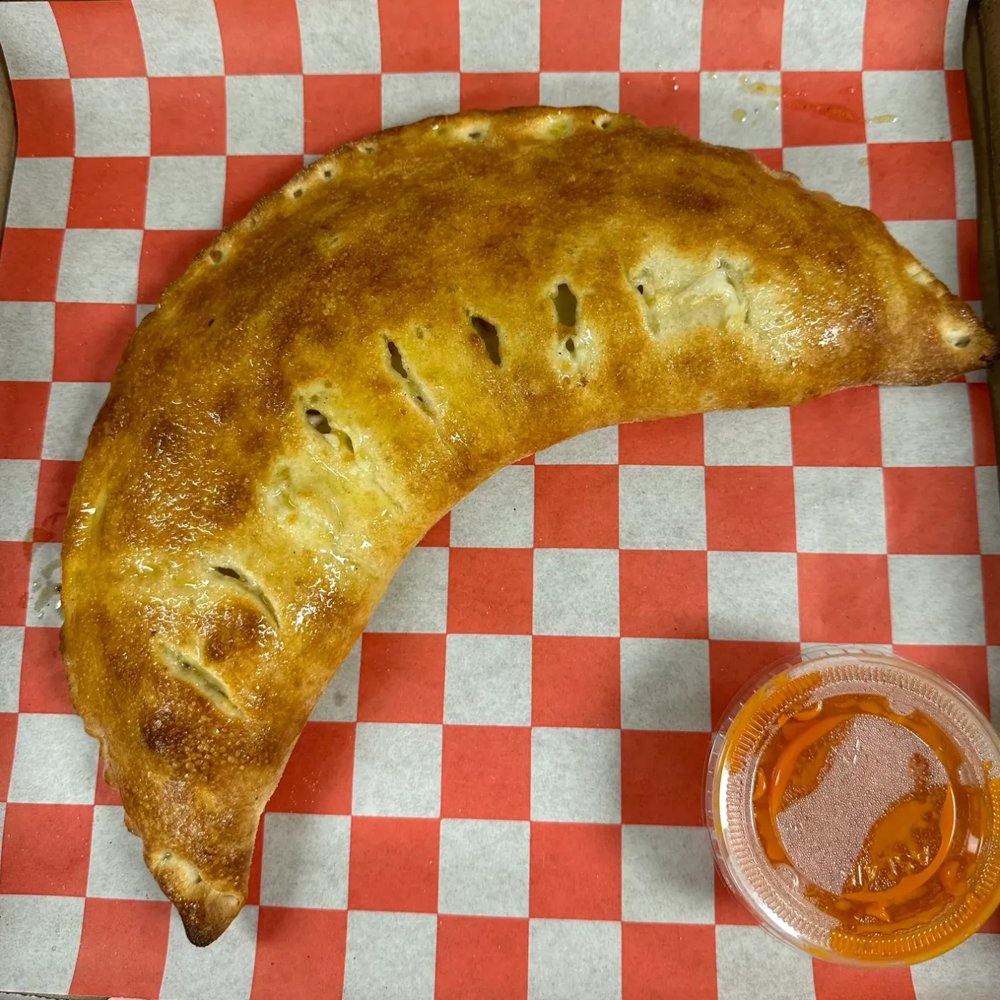 Eggplant Rollatini Calzone
